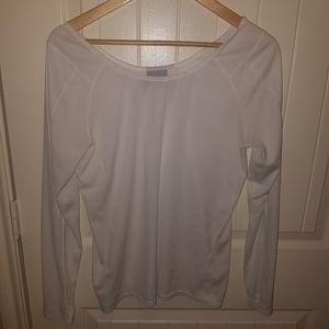 ATHLETA white long sleeve top size medium